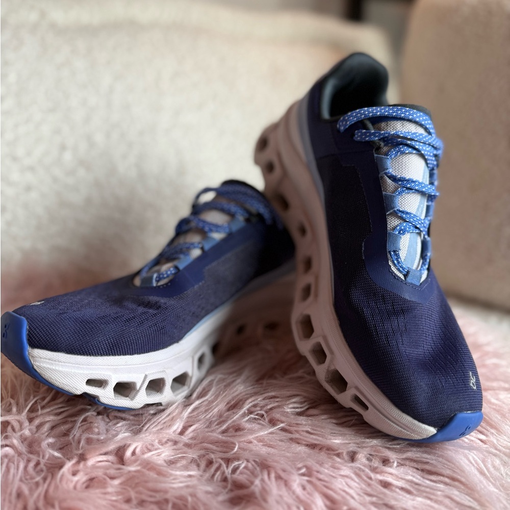 Women's Navy Athletic Shoes